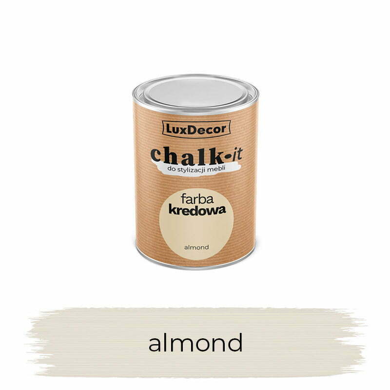 Farba_kredowa_almond_puszka_125ml CHALK-IT ALMOND kriidivärv - 125ml - Pilt 1
