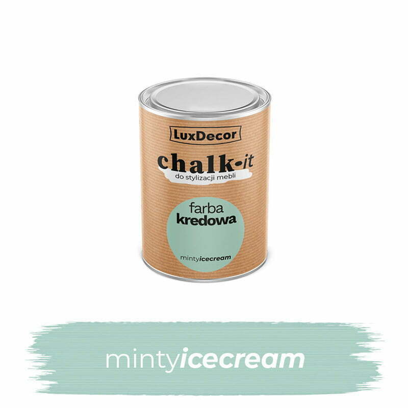 Farba_kredowa_minty_icecream_puszka_125ml CHALK-IT MINTY ICECREAM kriidivärv - 750ml - Pilt 1
